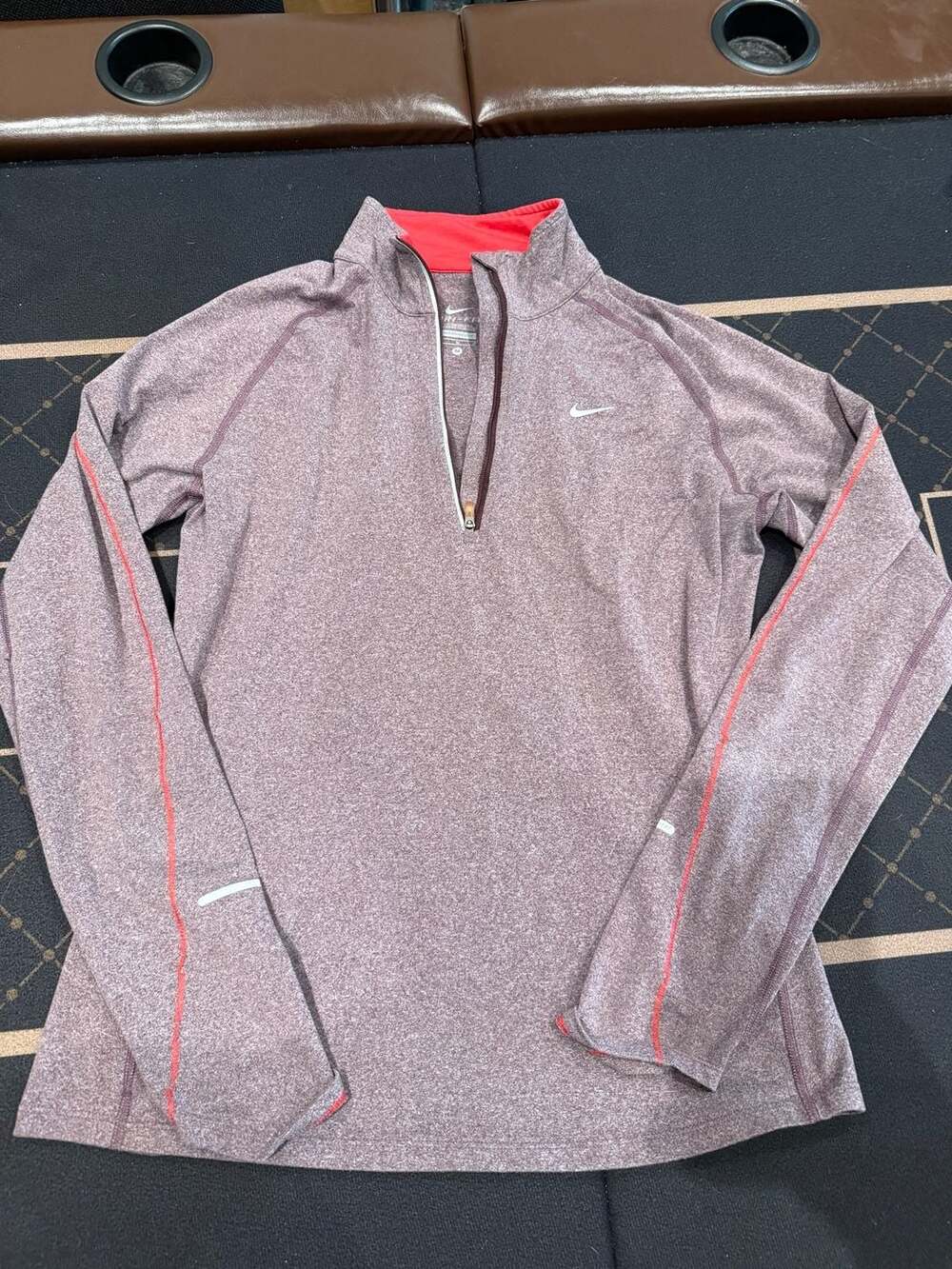 Nike Women's Dri-FIT 1/2 Zip Athletic Pullover Top